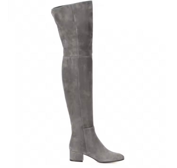 Women Fashion Color Suede Over The Knee Boots