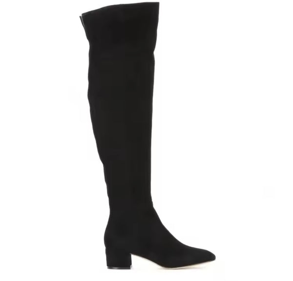 Women Fashion Color Suede Over The Knee Boots