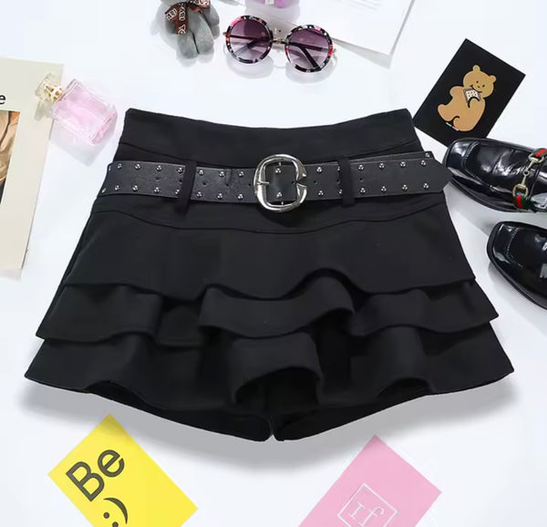 Women Sexy Fashion Ruffled Skirt