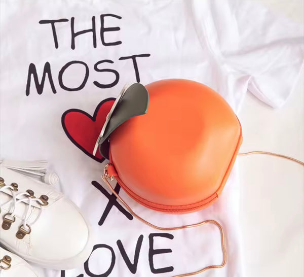 Women Orange Fashion Purse