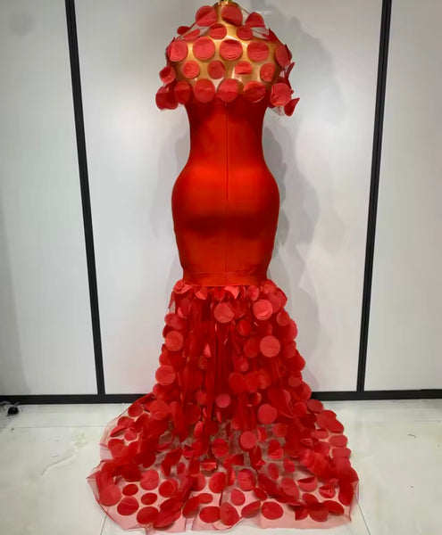 Women Sexy Sleeveless Mesh Patchwork Maxi Dress