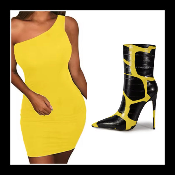 Women Sexy Sleeveless Solid Color Dress