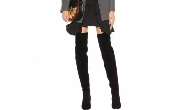Women Fashion Color Suede Over The Knee Boots