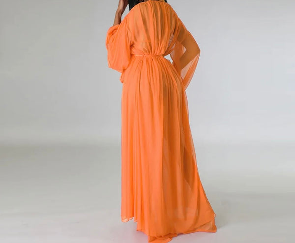 Women Mesh Solid Color Two Piece Pant Set