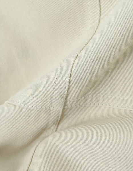Women Side Pocket Solid Color Fashion Skirt
