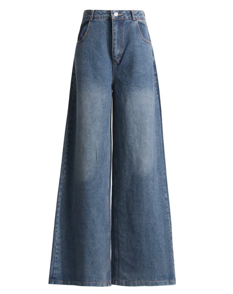 Women Fashion Sleeveless Denim Two Piece Pant Set