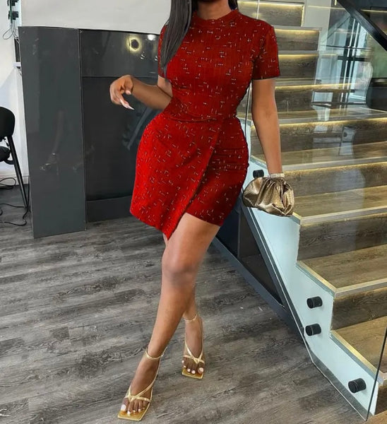 Women Sexy Short Sleeve Wrap Romper