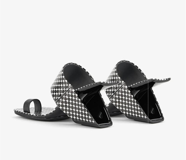 Women Fashion Square Open Toe Sandals