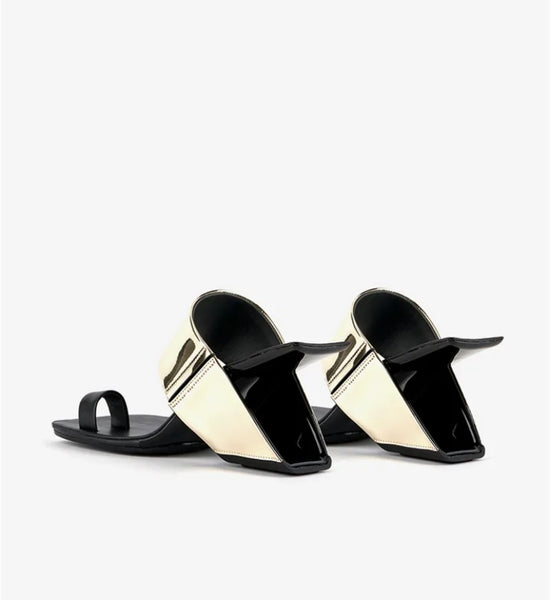 Women Fashion Square Open Toe Sandals