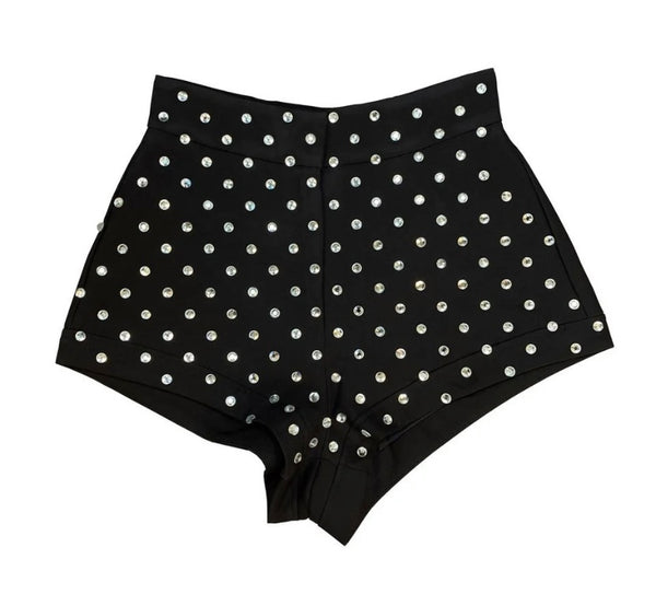 Women Rivet Fashion Mini Shorts