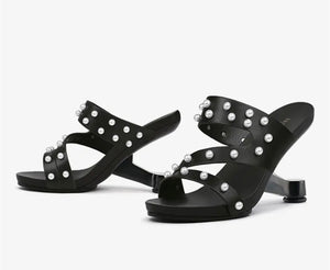 Women Pearl Fashion Open Toe Sandals
