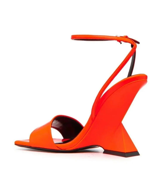 Women Wedge Open Toe Fashion Ankle Strap Sandals