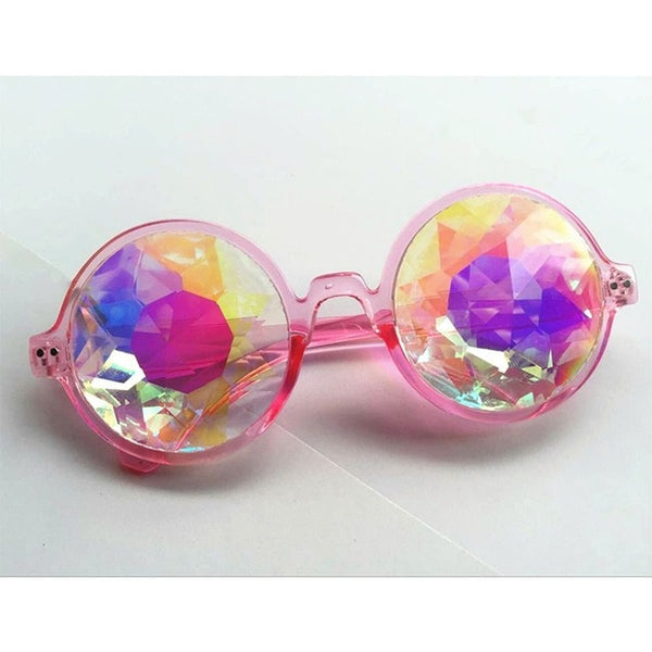 Women Fashion Kaleidoscope Multi-Color Glasses