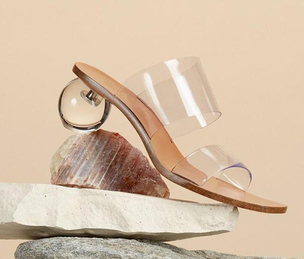 Women Transparent Fashion Open Toe Sandals