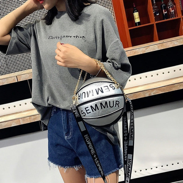 Basketball Chain Fashion Handbag Purse