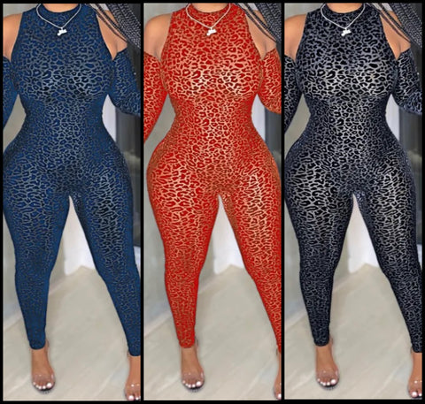 Women Sexy Off The Shoulder Full Sleeve Printed Pant Set