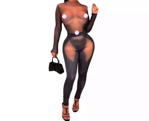 Women Sexy Gradient Full Sleeve Two Piece Pant Set