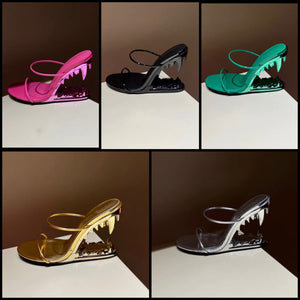 Women Fashion Open Toe Platform Slide-On Sandals