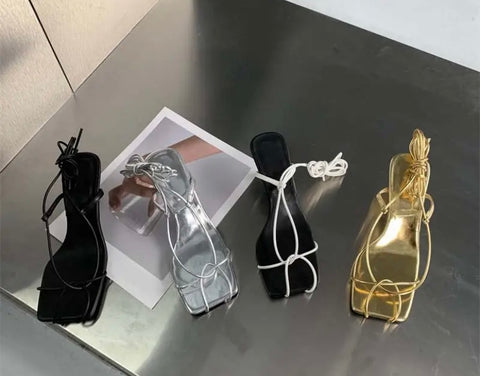 Women Lace Up Fashion Sandals