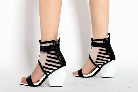 Women Fashion Open Toe Ankle Sandals