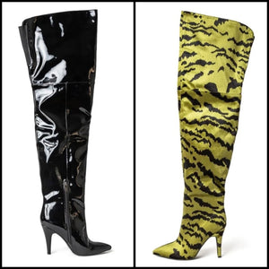 Women Over The Knee Zipper Fashion Boots