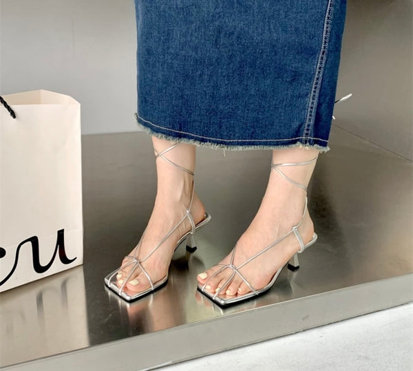 Women Lace Up Fashion Sandals