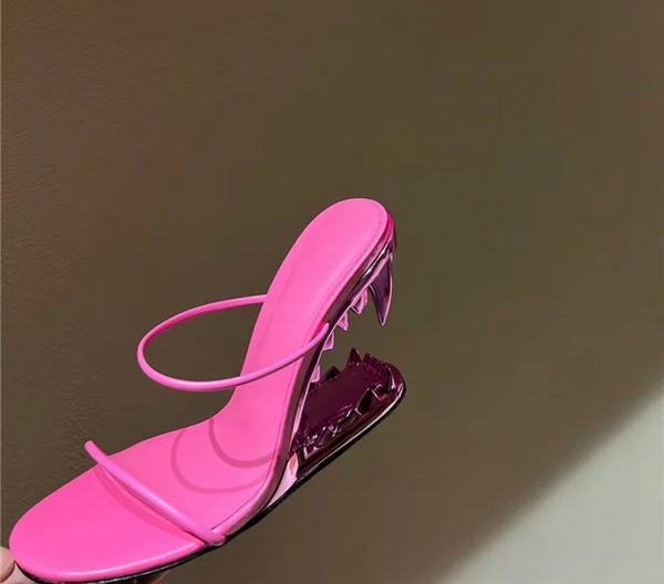 Women Fashion Open Toe Platform Slide-On Sandals