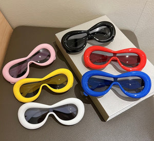 Women Fashion Solid Color Shades Glasses