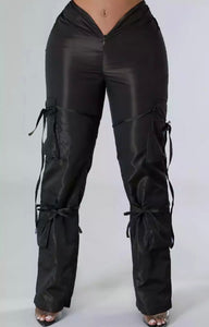 Women Tie Up Fashion Pants