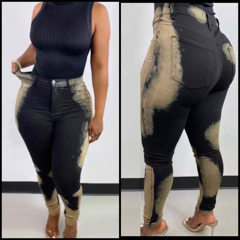 Women Fashion Stretch Denim Pants